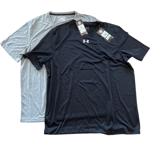 Under Armour Threadborne Seamless Active T-Shirt Mens L Bundle - Picture 1 of 6